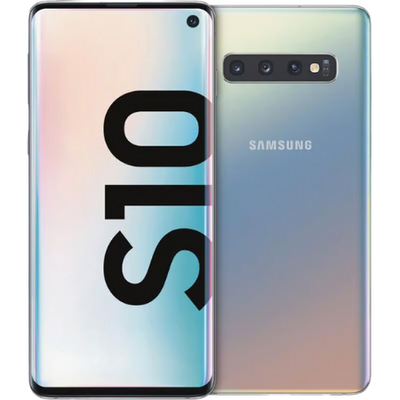 Galaxy S10 Plus Silver 128 GB Zeer goede staat - Samsung refurbished smartphone