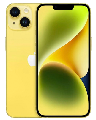 iPhone 14 Yellow 128 GB Perfecte staat - Apple refurbished smartphone