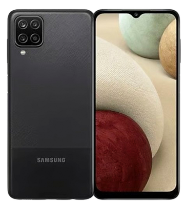 Galaxy A12 Black 64 GB Zeer goede staat - Samsung refurbished smartphone