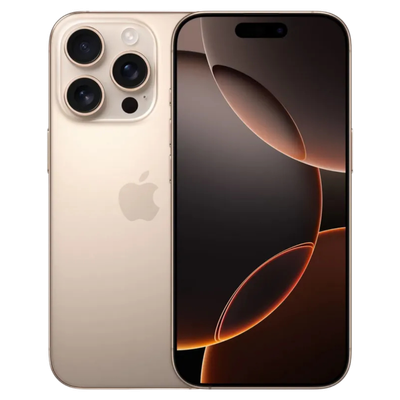 iPhone 16 Pro Titane Desert 256 GB Parfait état - smartphone reconditionné Apple