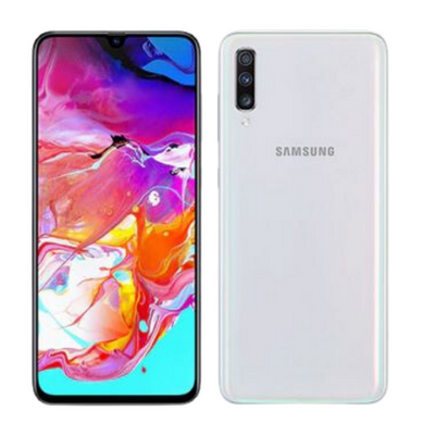 Galaxy A70 White 128 GB Très bon état - smartphone reconditionné Samsung