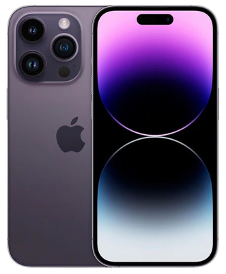 iPhone 14 Pro Purple 128 GB Zeer goede staat - Apple refurbished smartphone