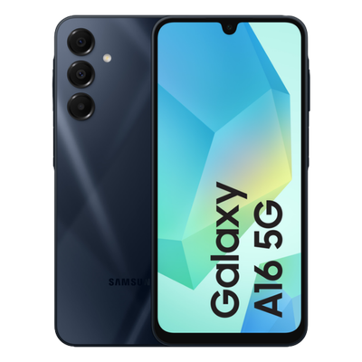 Galaxy A16 Black 128 GB Nieuw - Samsung refurbished smartphone