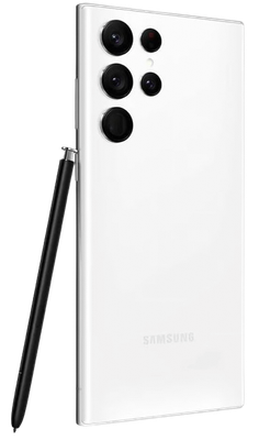 Galaxy S22 Ultra White 128 GB Zeer goede staat - Samsung refurbished smartphone