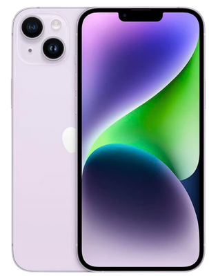 iPhone 14 Plus Purple 128 GB Zeer goede staat - Apple refurbished smartphone