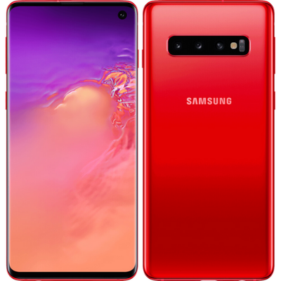Galaxy S10 Red 128 GB Perfecte staat - Samsung refurbished smartphone