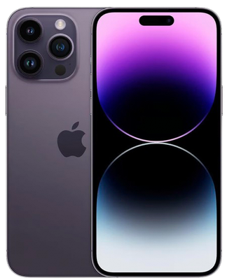 iPhone 14 Pro Max Purple 128 GB Perfecte staat - Apple refurbished smartphone