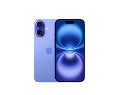 iPhone 16 Blue 128 GB Zeer goede staat - Apple refurbished smartphone