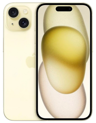 iPhone 15 Yellow 128 GB Zeer goede staat - Apple refurbished smartphone