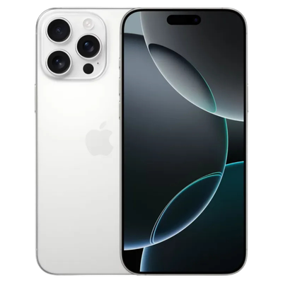 iPhone 16 Pro Max Titane White 256 GB Perfecte staat - Apple refurbished smartphone