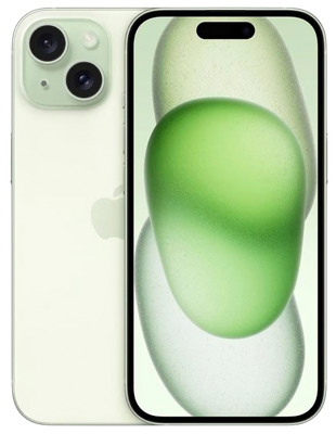 iPhone 15 Green 128 GB Etat correct - smartphone reconditionné Apple