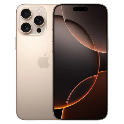 iPhone 16 Pro Max Titane Desert 256 GB Parfait état - smartphone reconditionné Apple