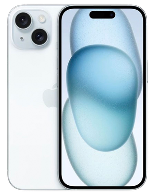 iPhone 15 Blue 128 GB Etat correct - smartphone reconditionné Apple