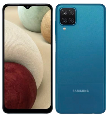 Galaxy A12 Blue 64 GB Très bon état - smartphone reconditionné Samsung