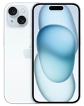 iPhone 15 Blue 128 GB Parfait état - smartphone reconditionné Apple
