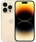 iPhone 14 Pro Gold 256 GB Goede staat - Apple refurbished smartphone