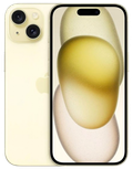 iPhone 15 Yellow 128 GB Perfecte staat - Apple refurbished smartphone