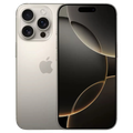 iPhone 16 Pro Titane naturel 128 GB Perfecte staat - Apple refurbished smartphone